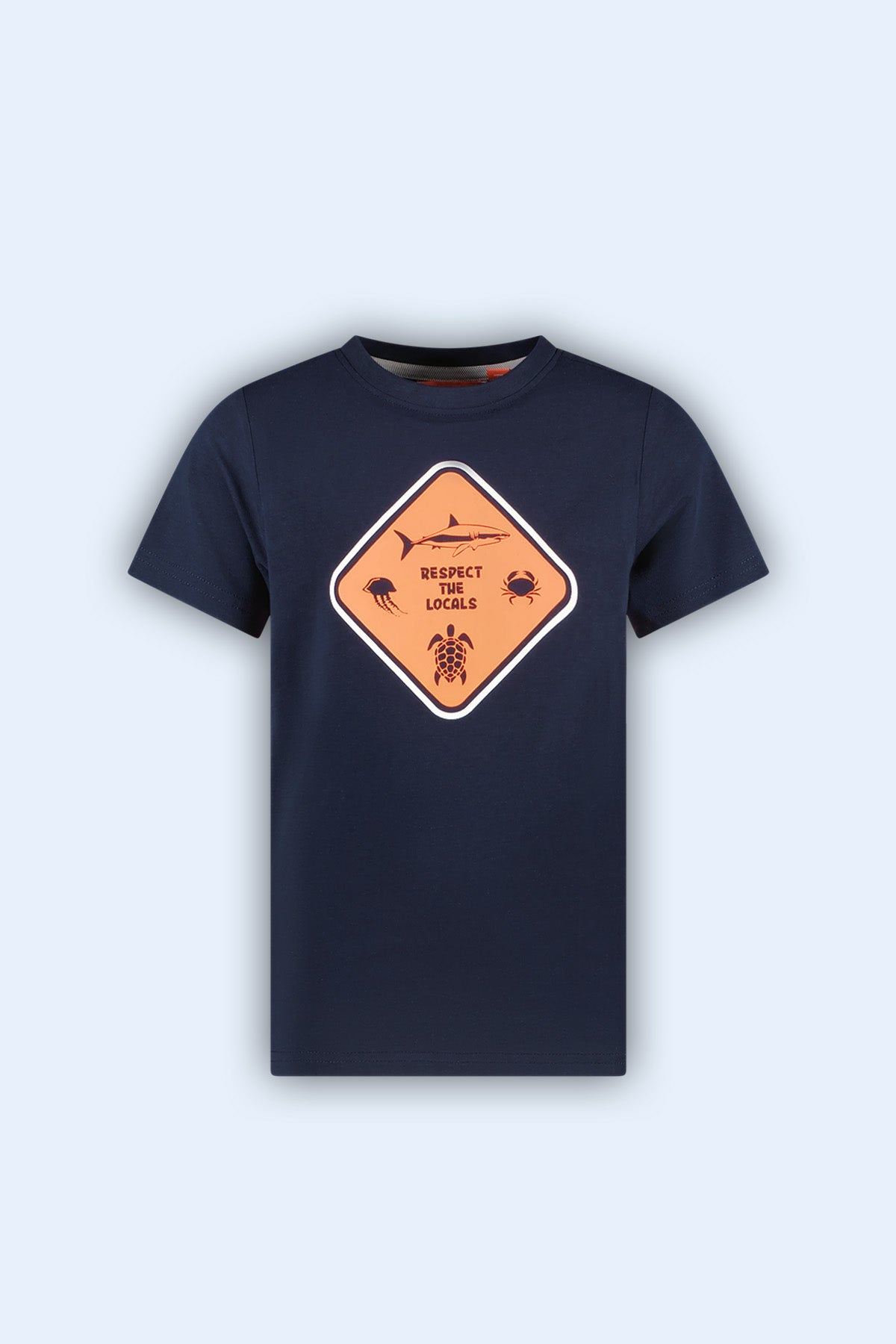 T-Shirt Wessel Donker Blauw - TYGO&vito