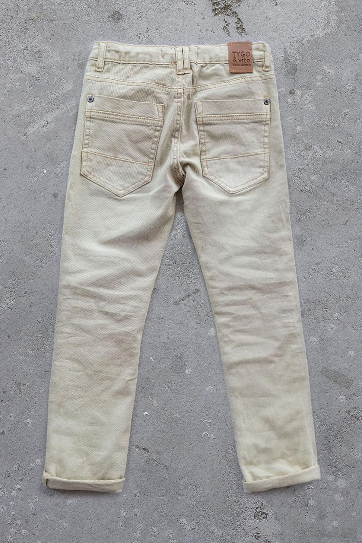 Skinny Fit Jeans Sand - TYGO&vito