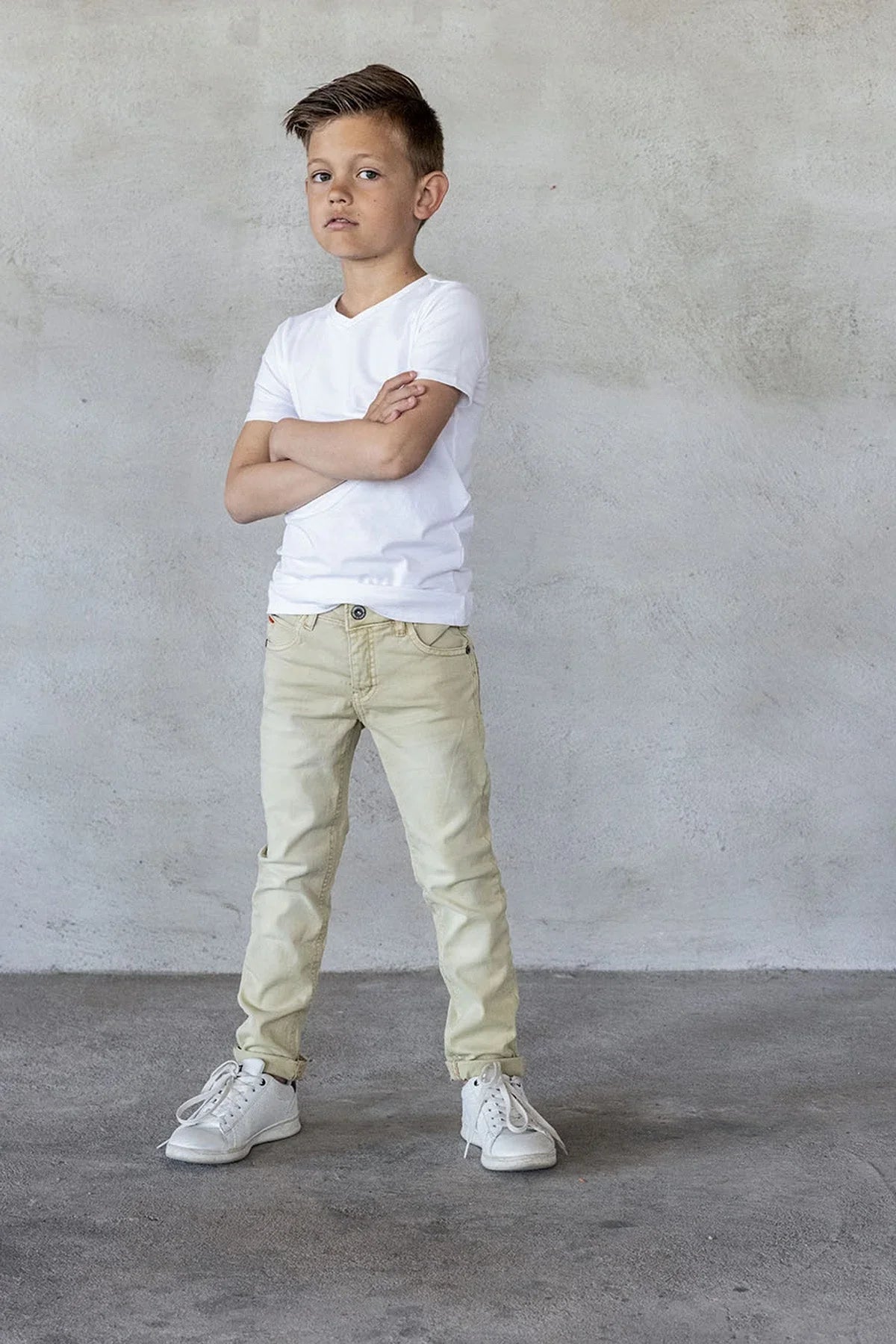 Skinny Fit Jeans Sand - TYGO&vito