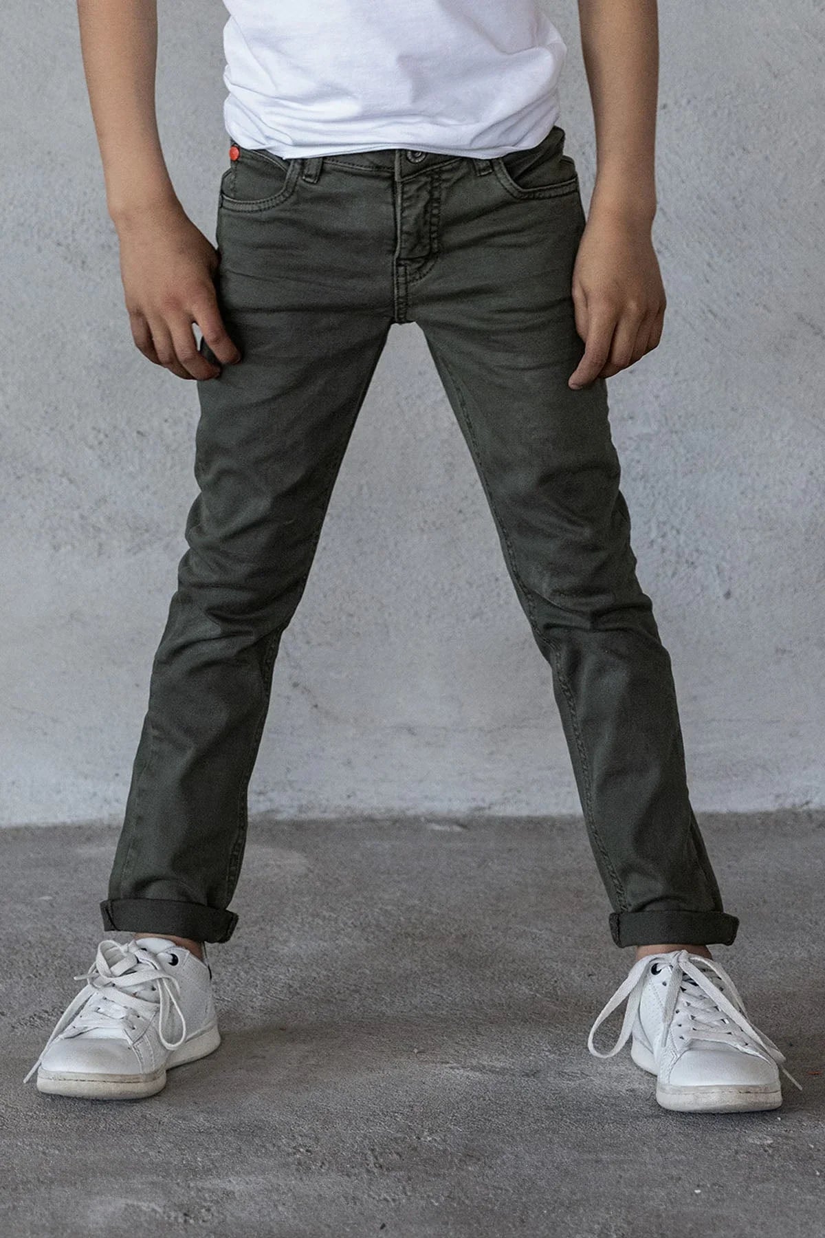 Skinny Fit Jeans Dark Army - TYGO&vito