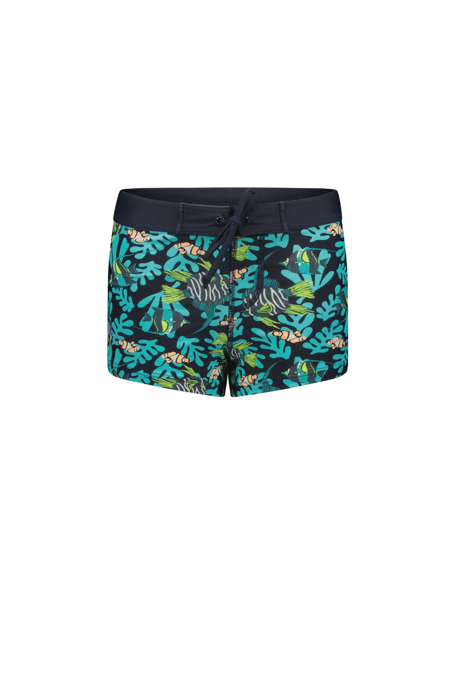 Boys coral view swimshort with wb string