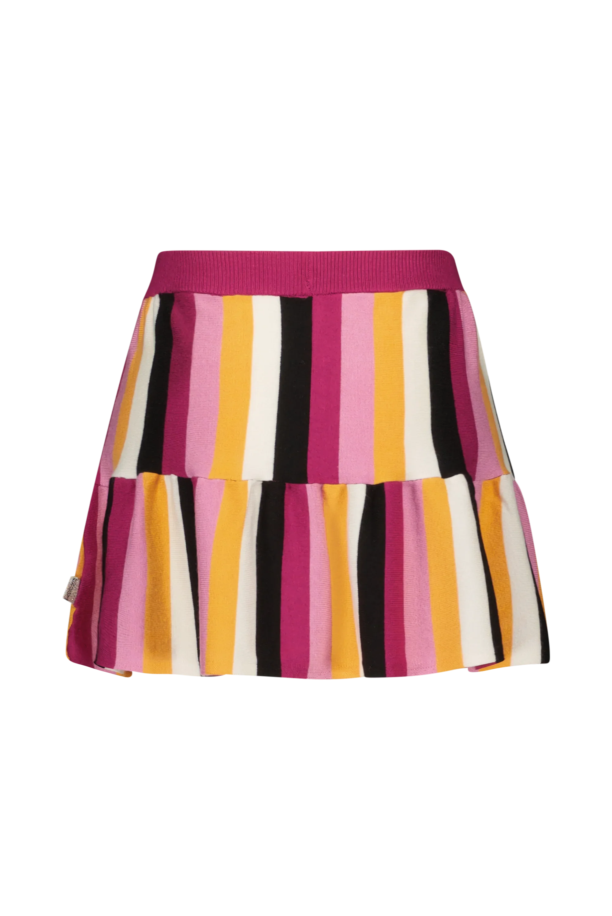 B.Nosy Girls Knitted Striper Skirt W/ C&S