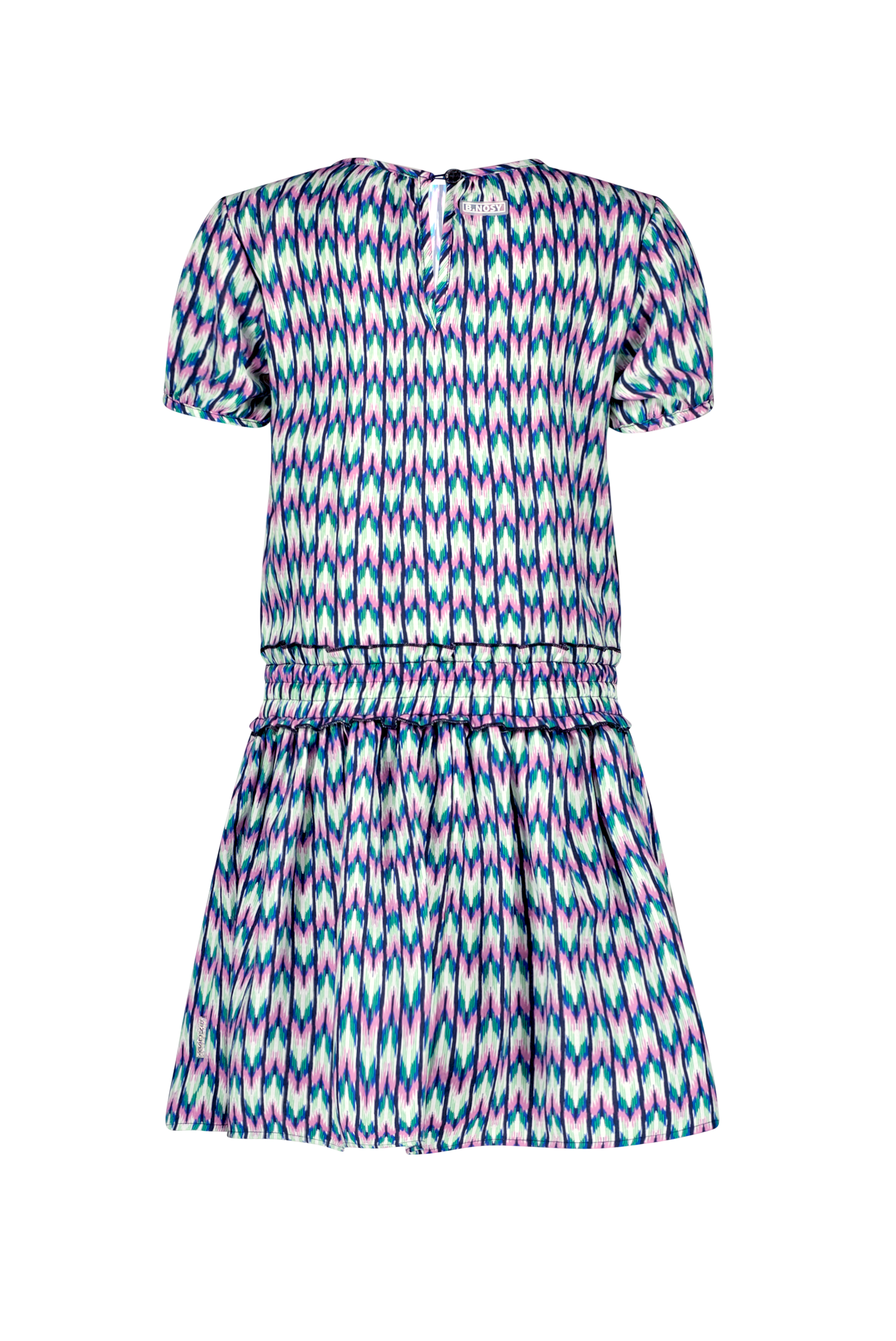 B.Nosy Girls Dress W/ Short Sleeve