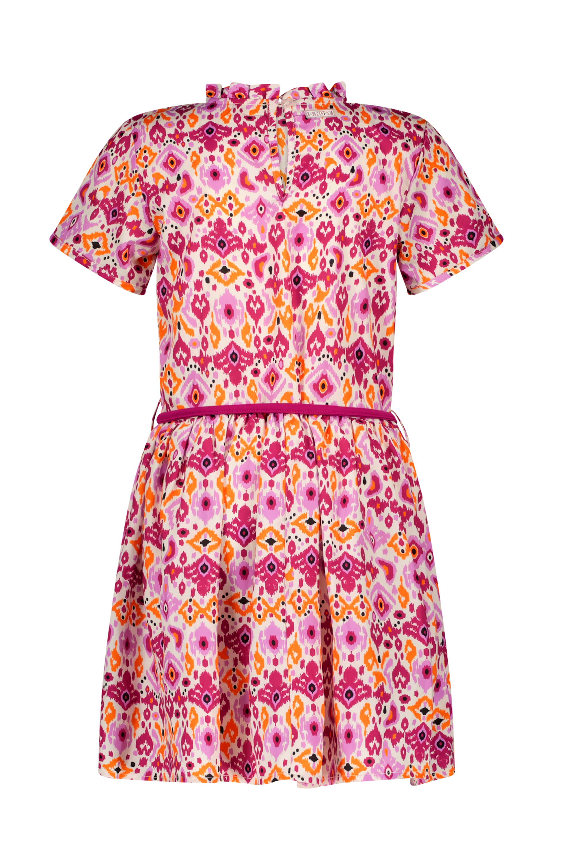 B.Nosy Girls Straight Dress W/ Belt In Waist