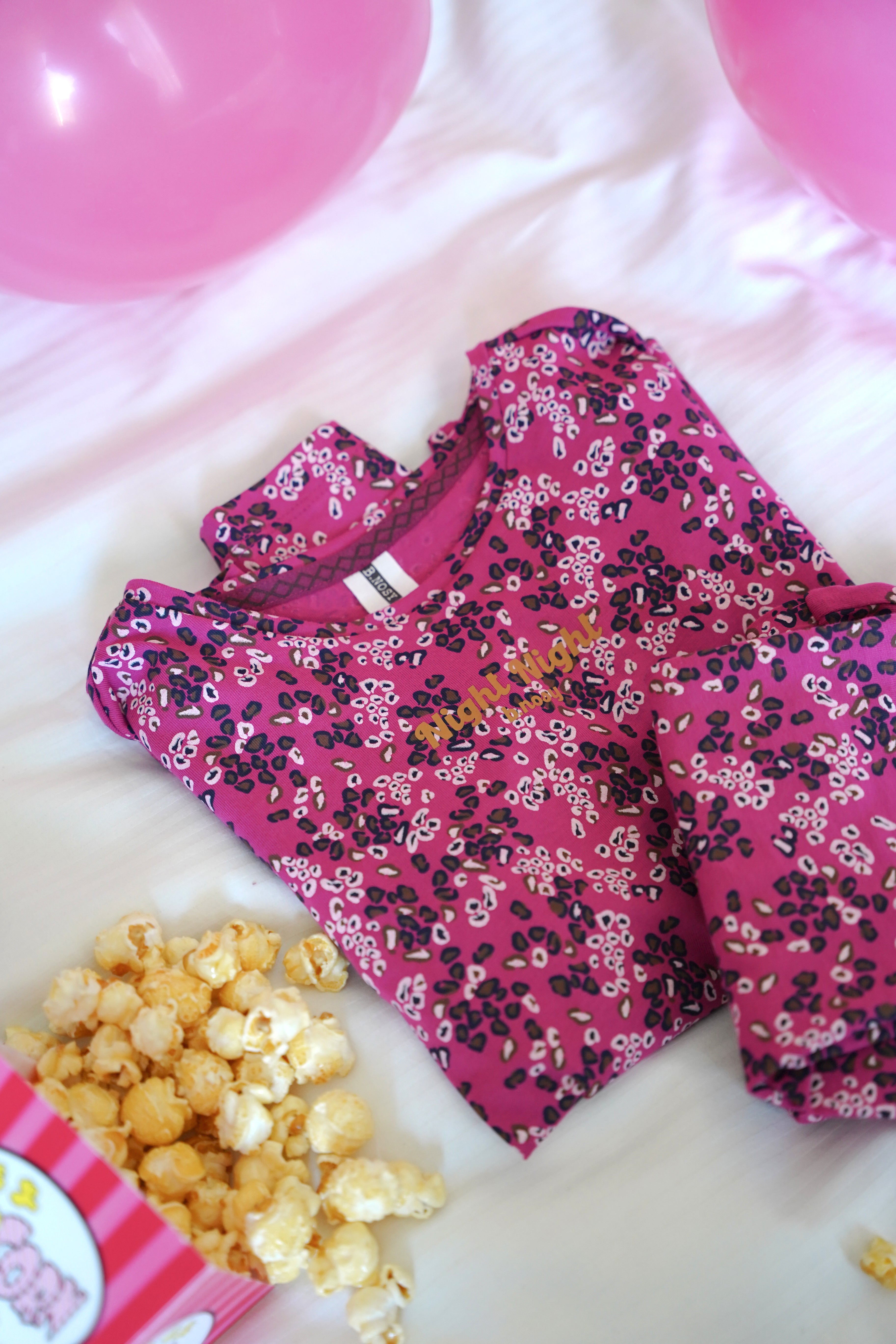 B.Nosy Sabine Pyjama Set White Stripes