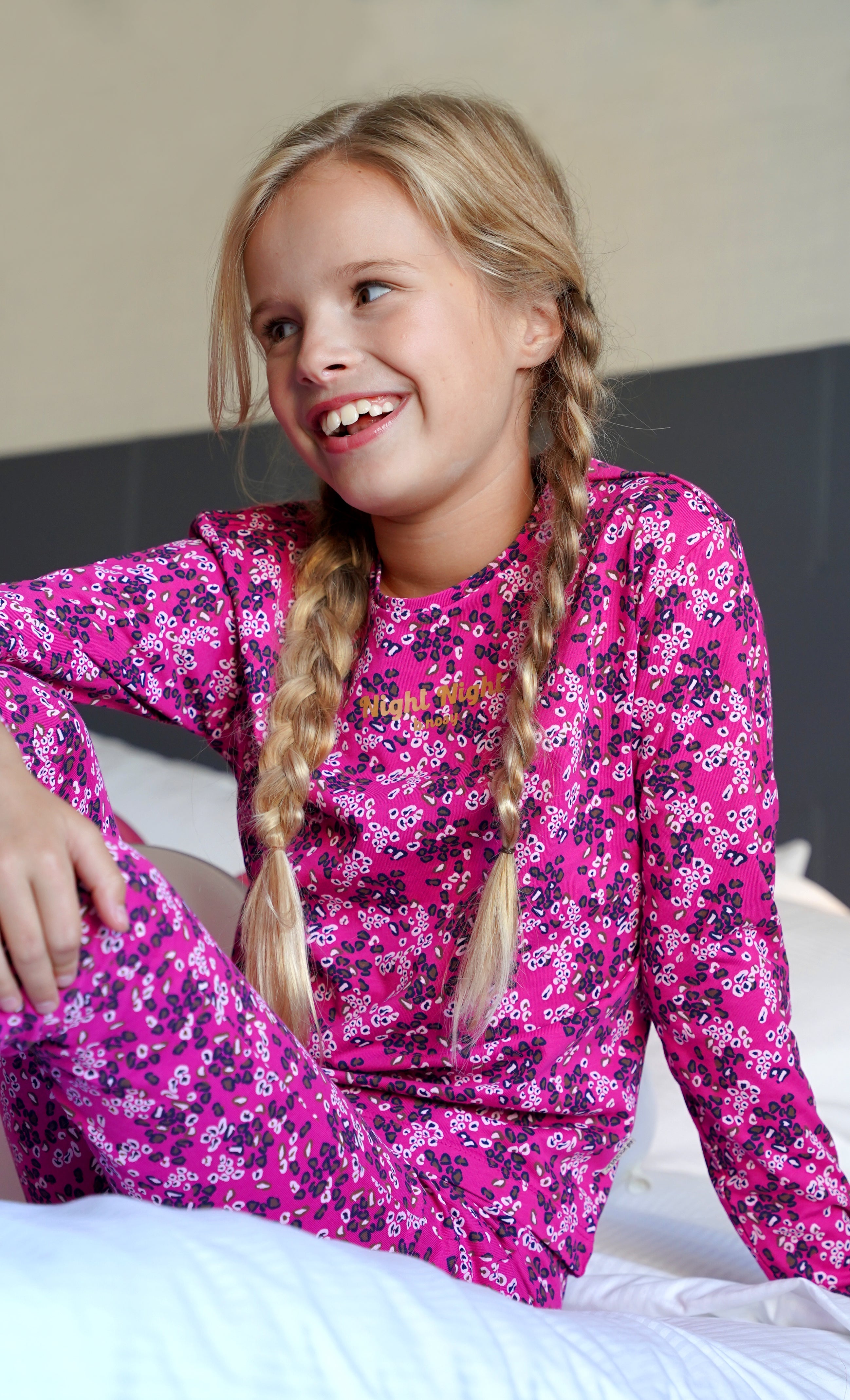 B.Nosy Sabine Pyjama Set White Stripes