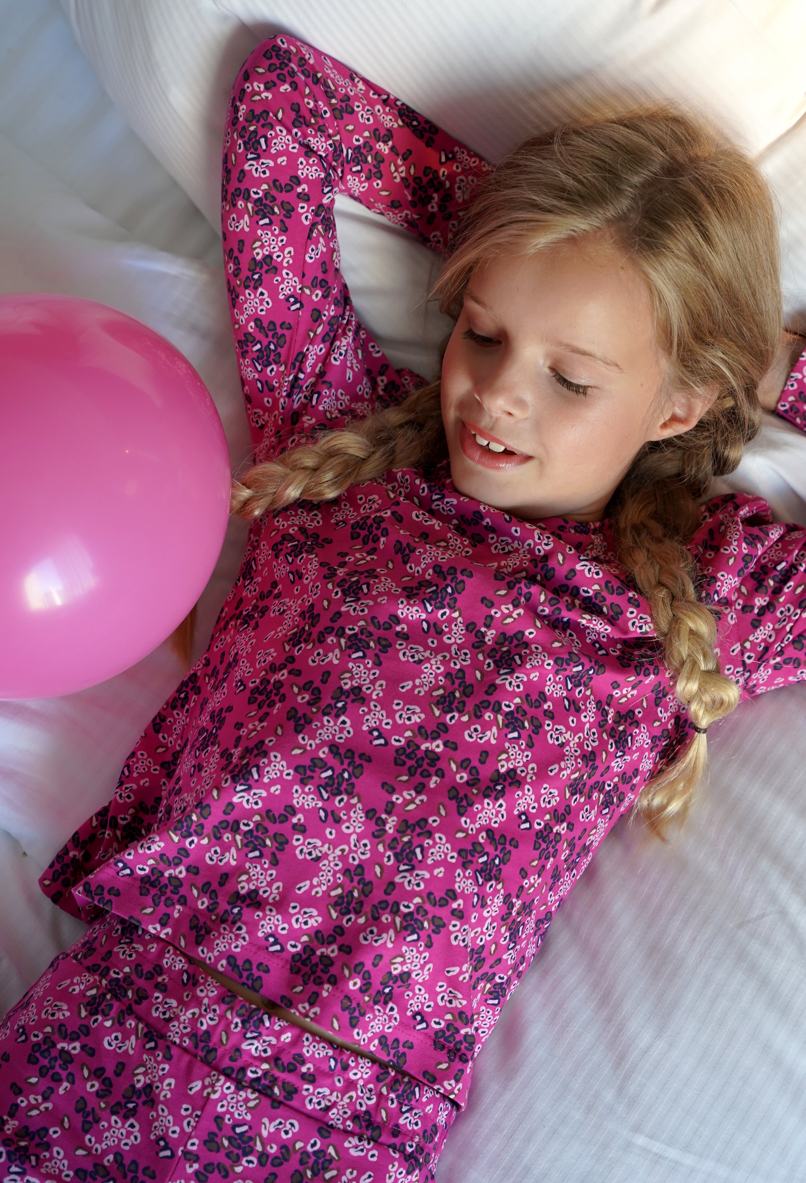 B.Nosy Sabine Pyjama Set White Stripes