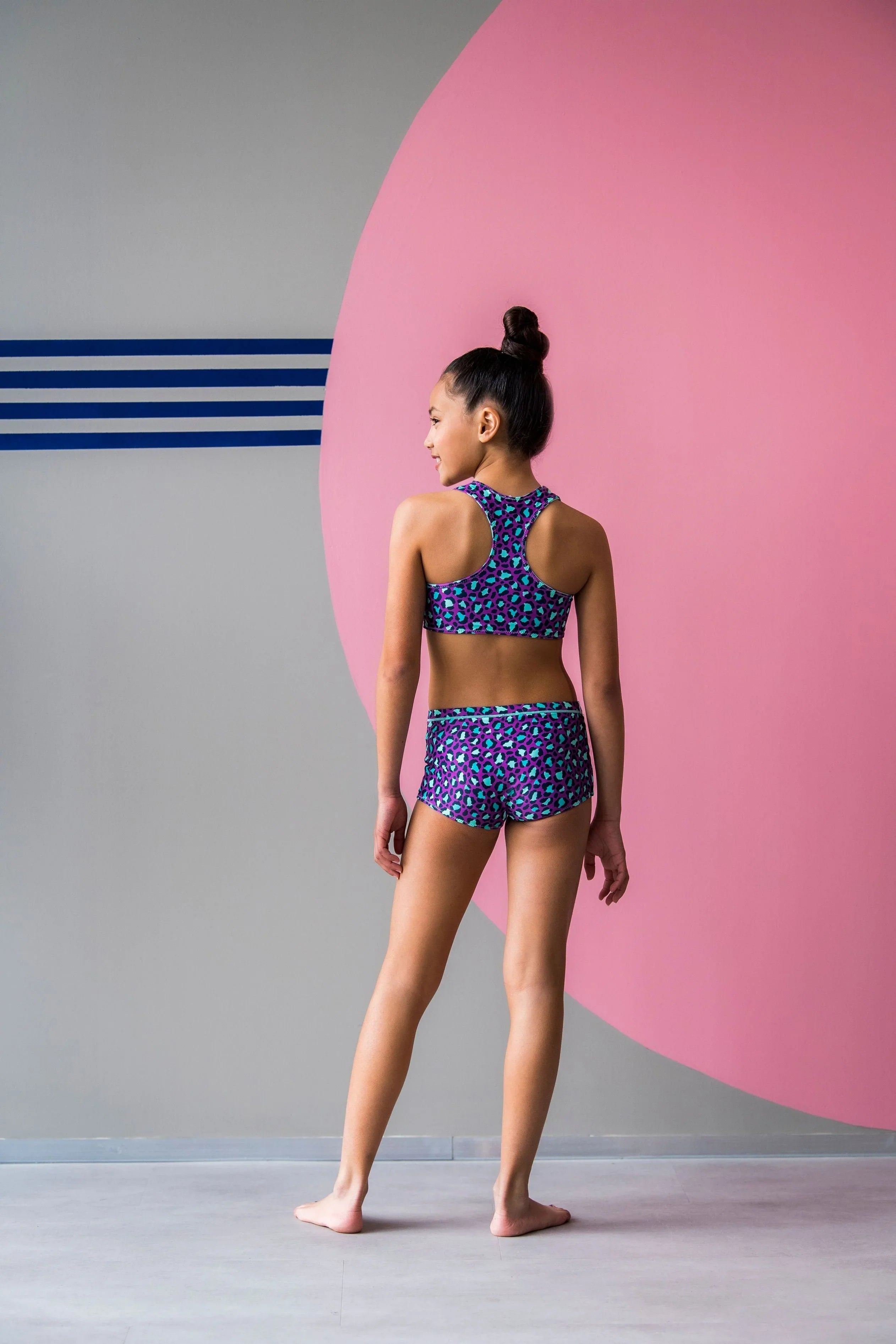 B.Nosy Anniek Reversible Bikini Aqua-Paars