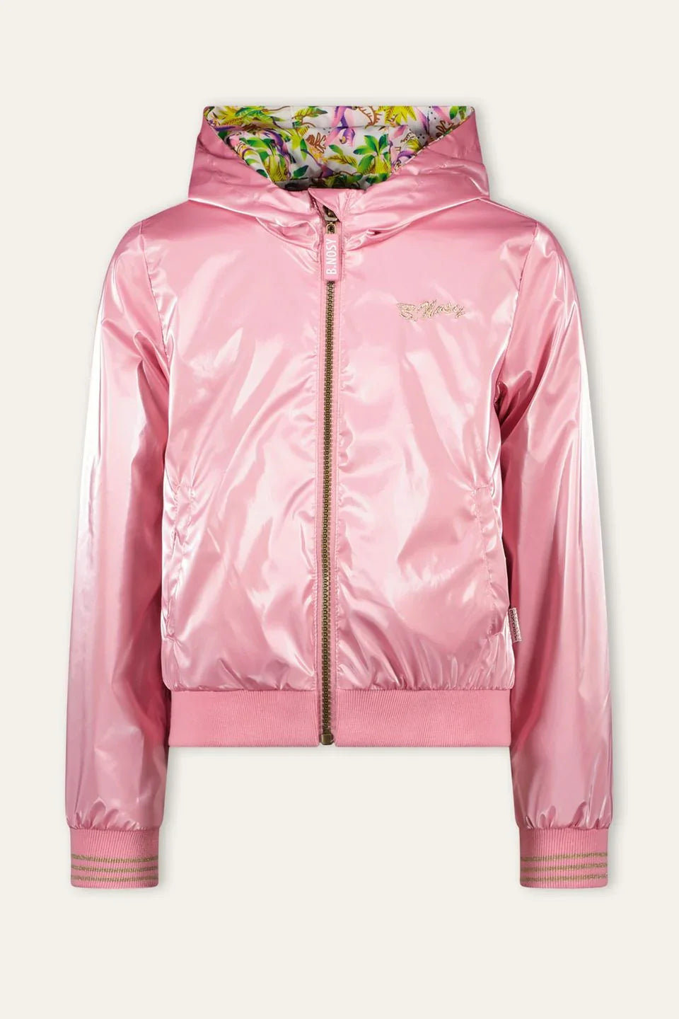 B.Nosy Fayah Reversible Zomerjas Roze-Bloem