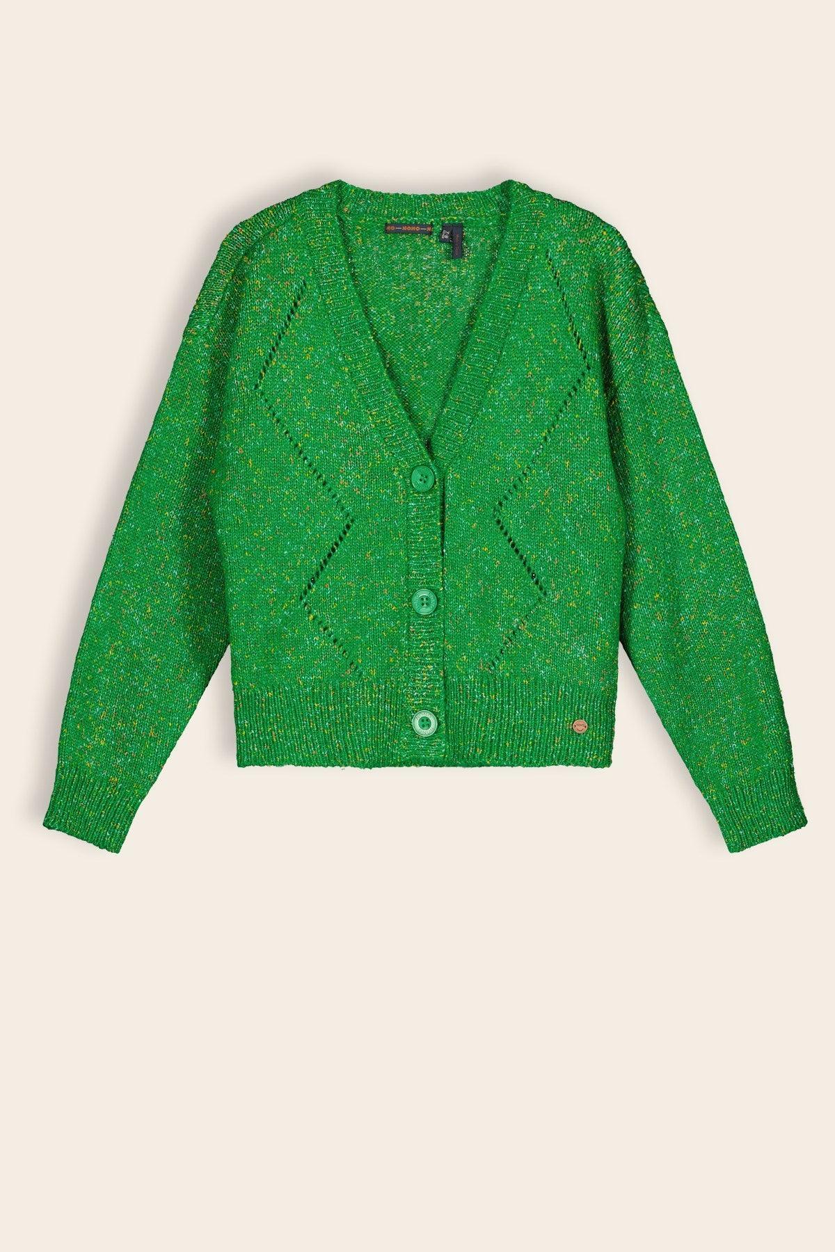 Aloha Gebreid Melange Garen Vest - NoNo Kidswear