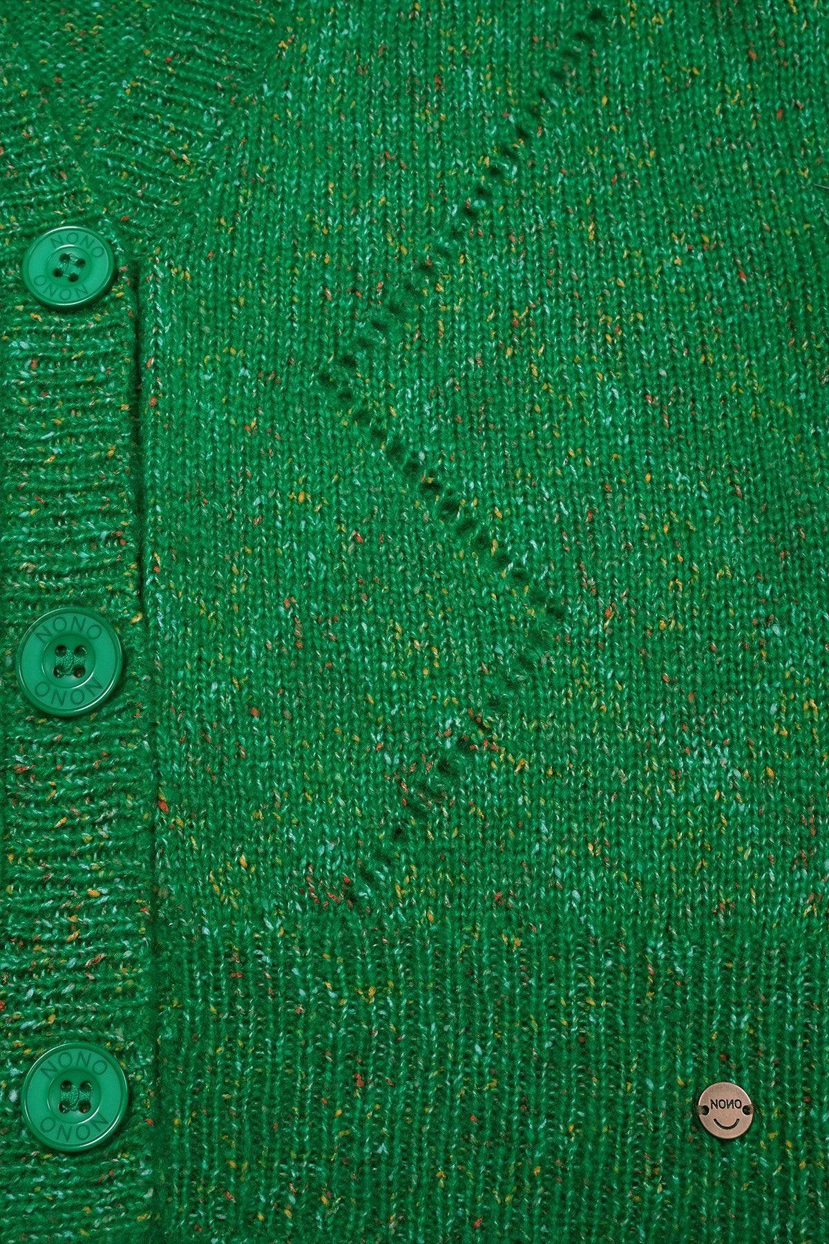 Aloha Gebreid Melange Garen Vest - NoNo Kidswear