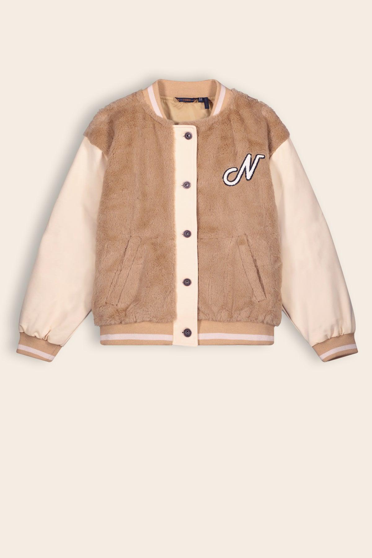 Arsy College Jasje met Bont - NoNo Kidswear