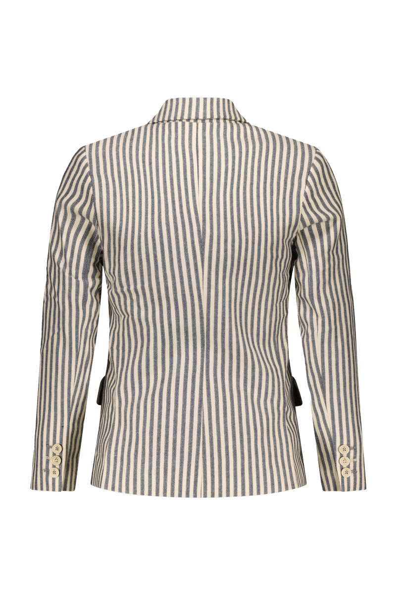 Bas blazer navy/wit streep -Blazers - Red+Blu