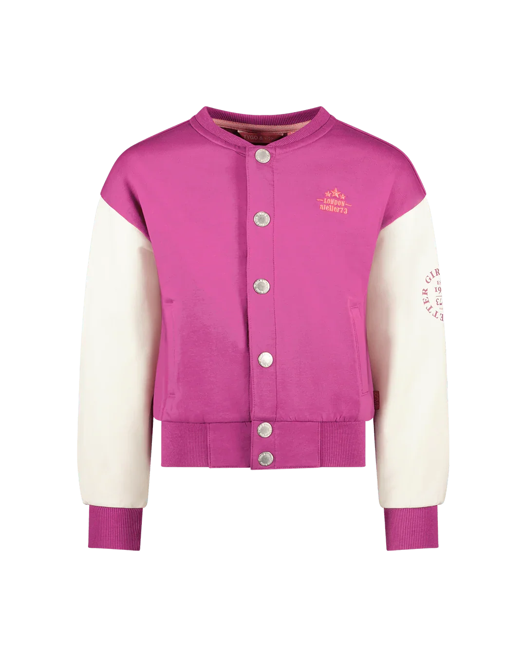 Baseball Vest Val Beetroot Purple - TYGO&vito