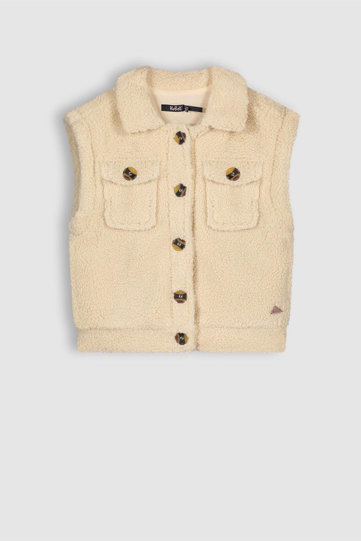 Beddy Teddy Wijde Gilet - NoNo Kidswear