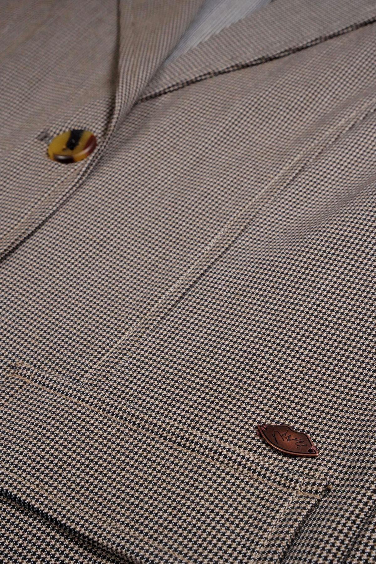 Belia Pied de Poule Colbert - NoNo Kidswear