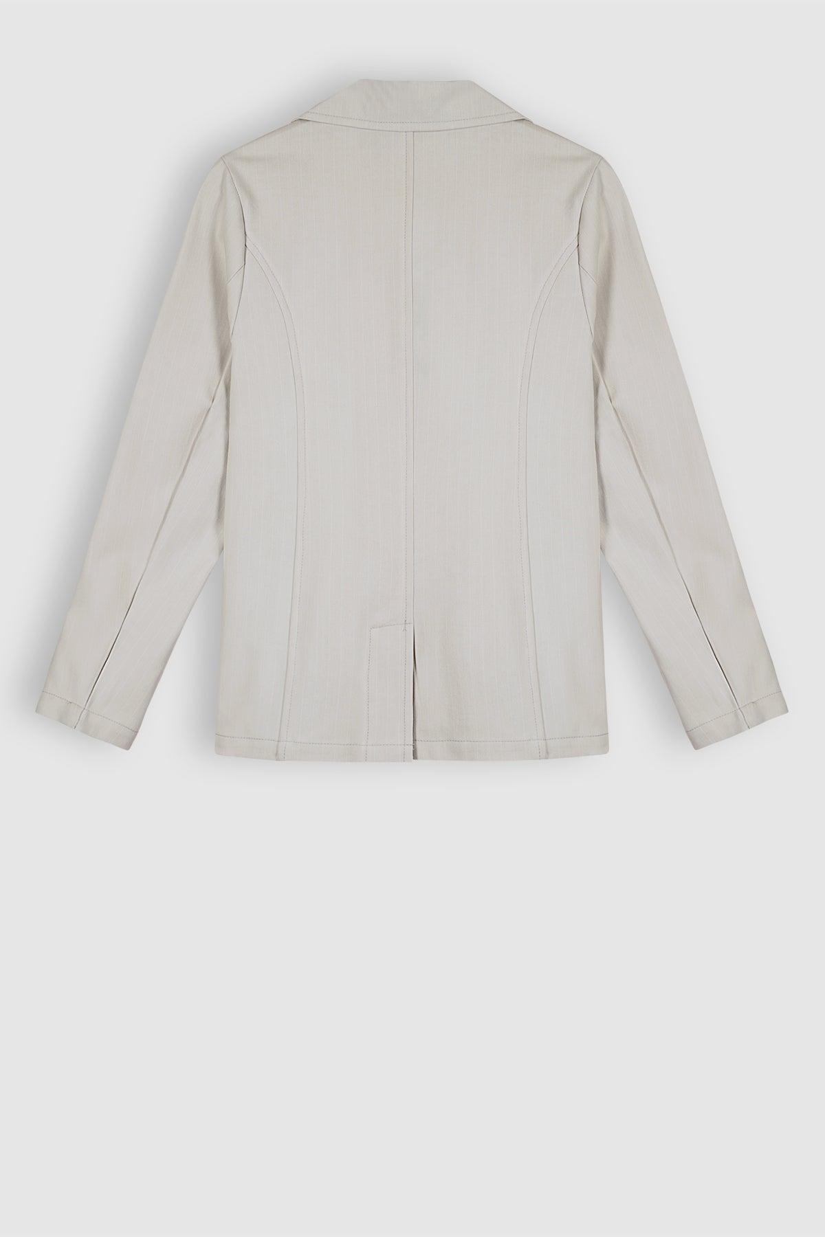 Belia Pinstripe Blazer - NoNo Kidswear