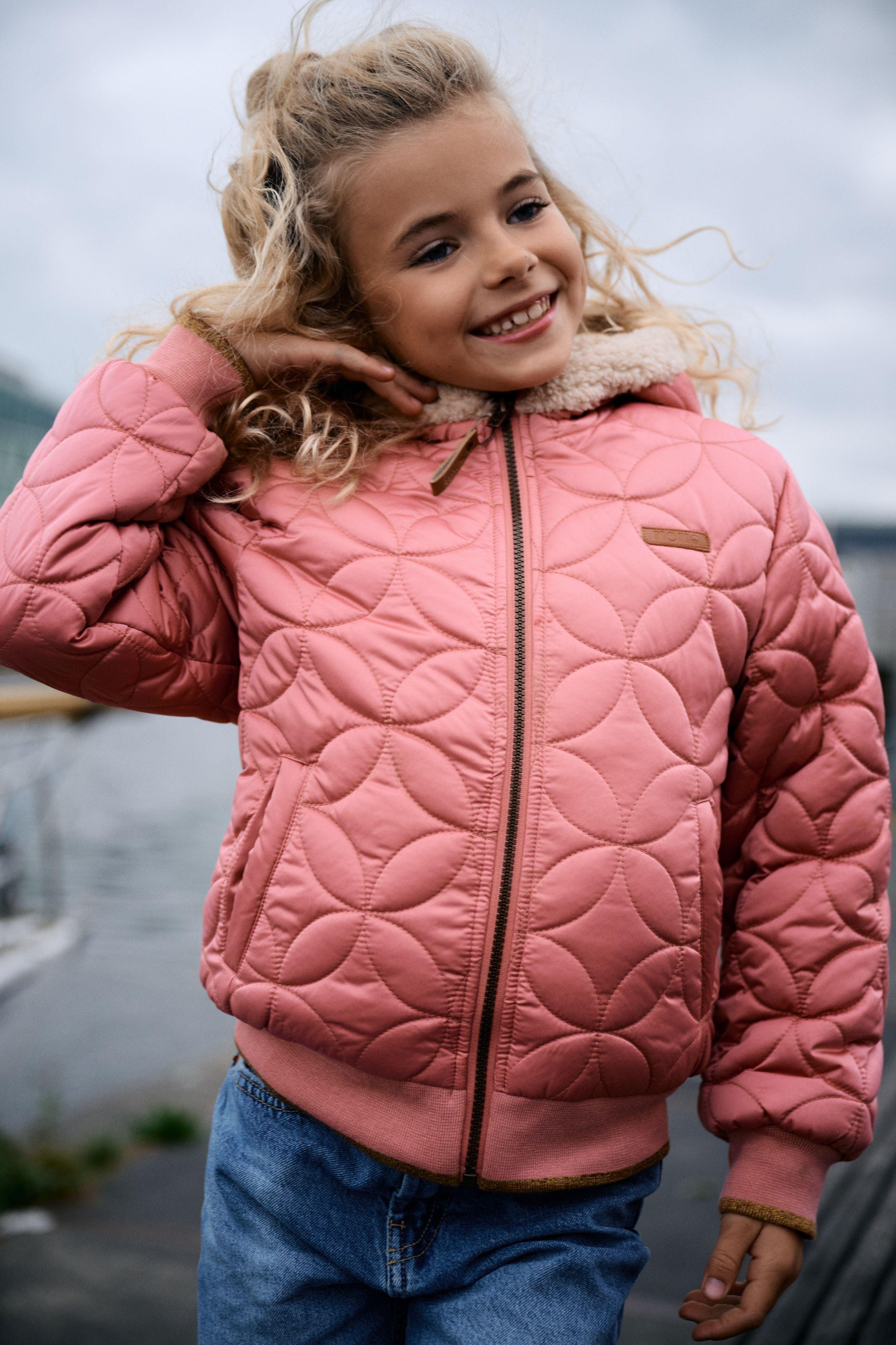 Bestie Gestepte Winterjas - NoNo Kidswear
