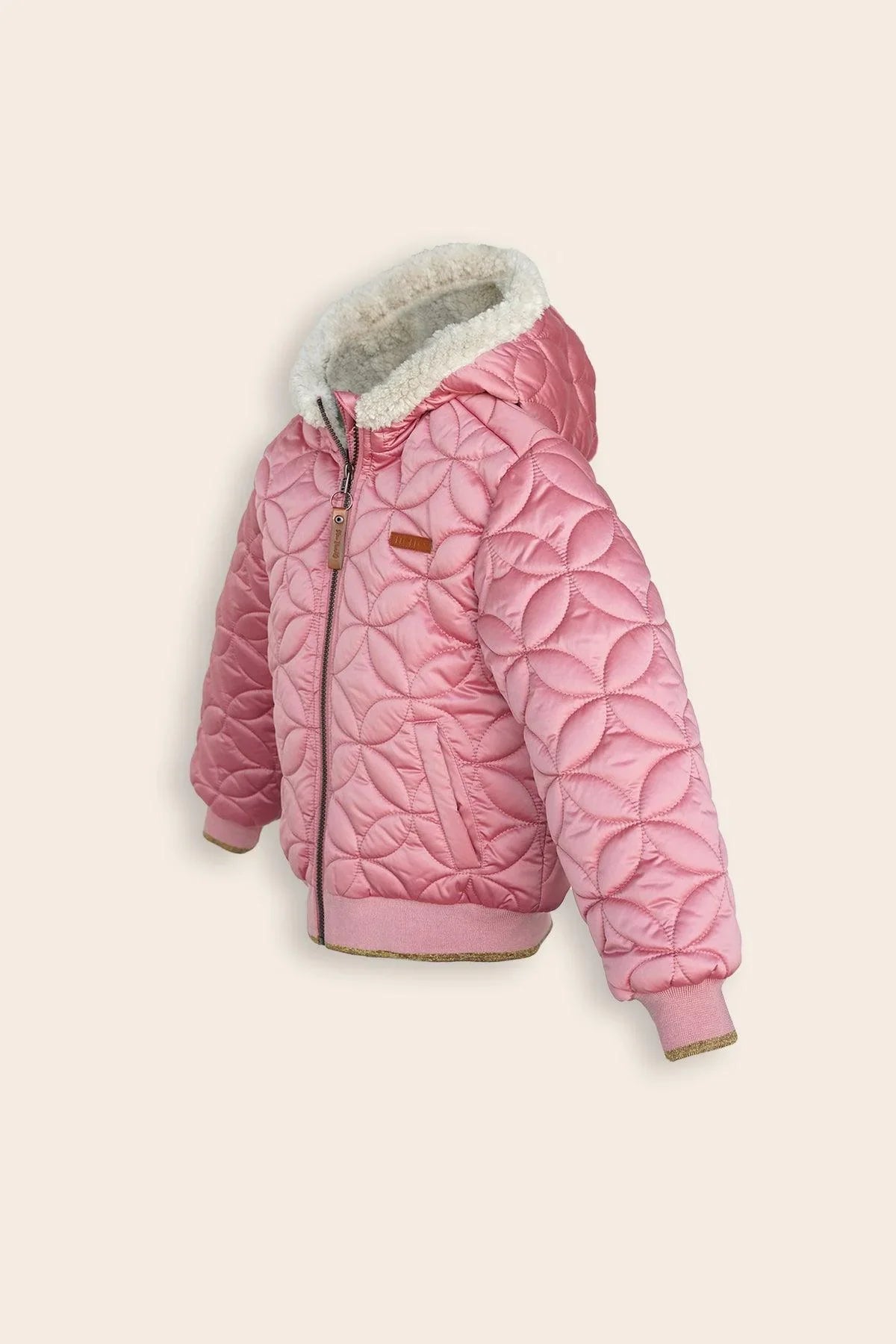 Bestie Gestepte Winterjas - NoNo Kidswear