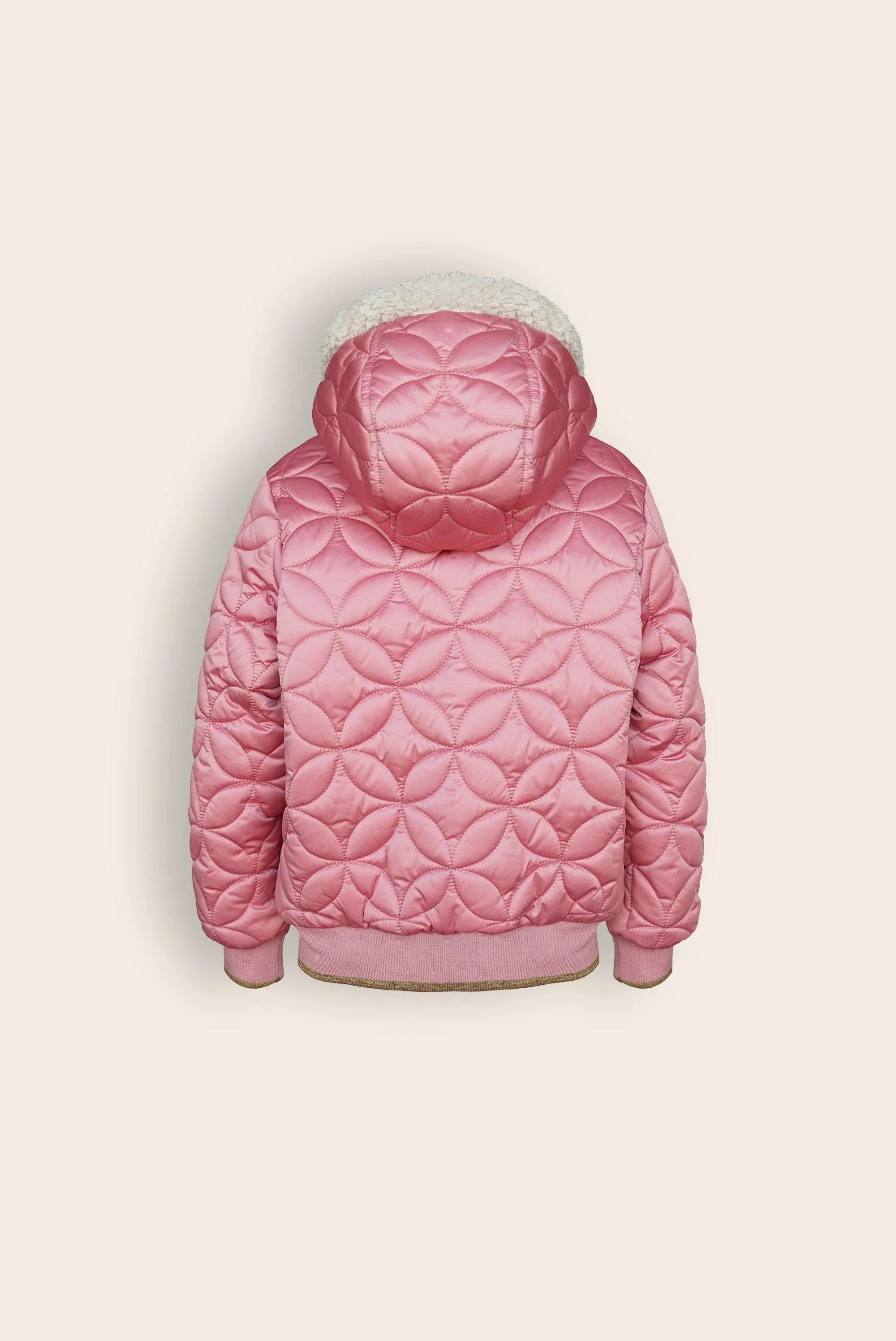 Bestie Gestepte Winterjas - NoNo Kidswear