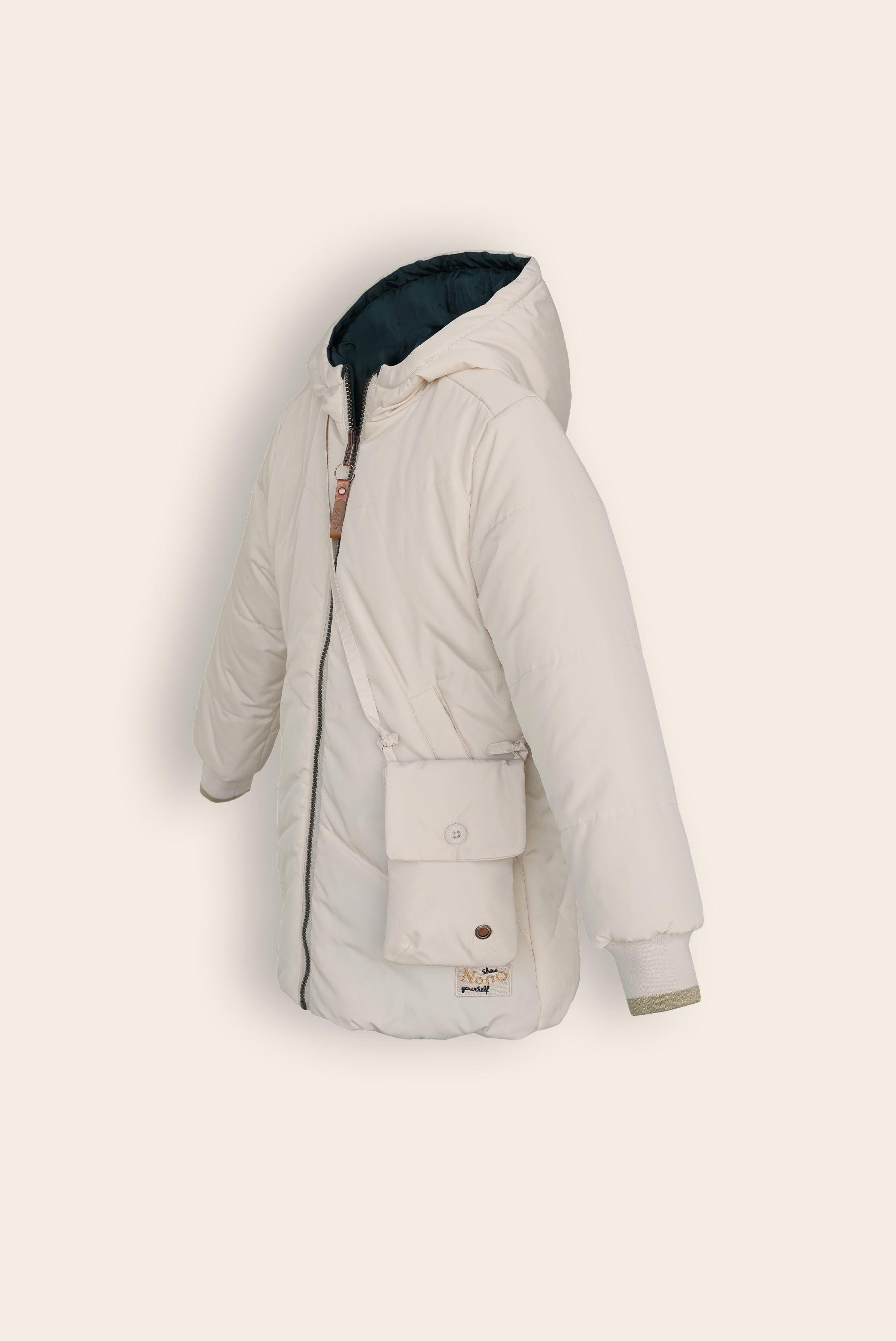 Billa Omkeerbare Winterjas - NoNo Kidswear