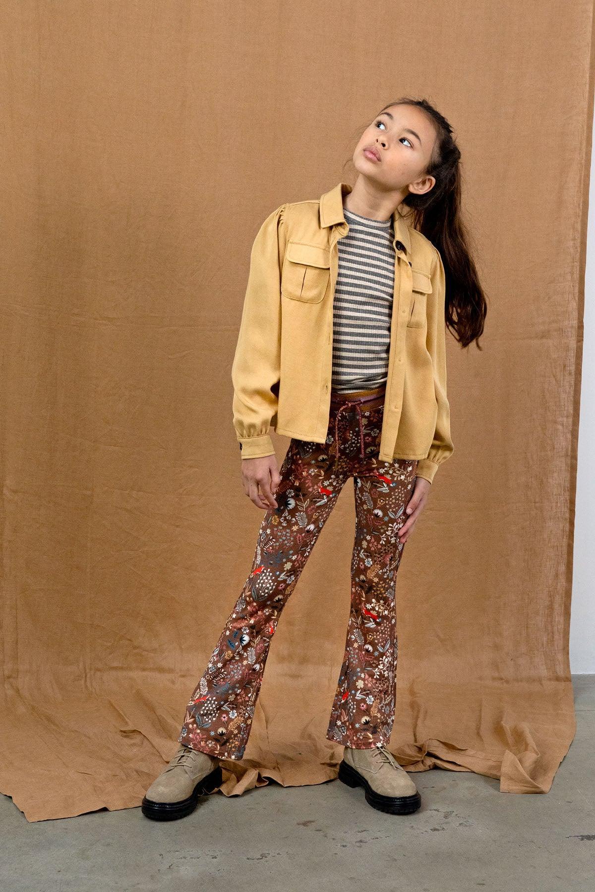 LikeFLO Blouse Celine Camel - LikeFlo