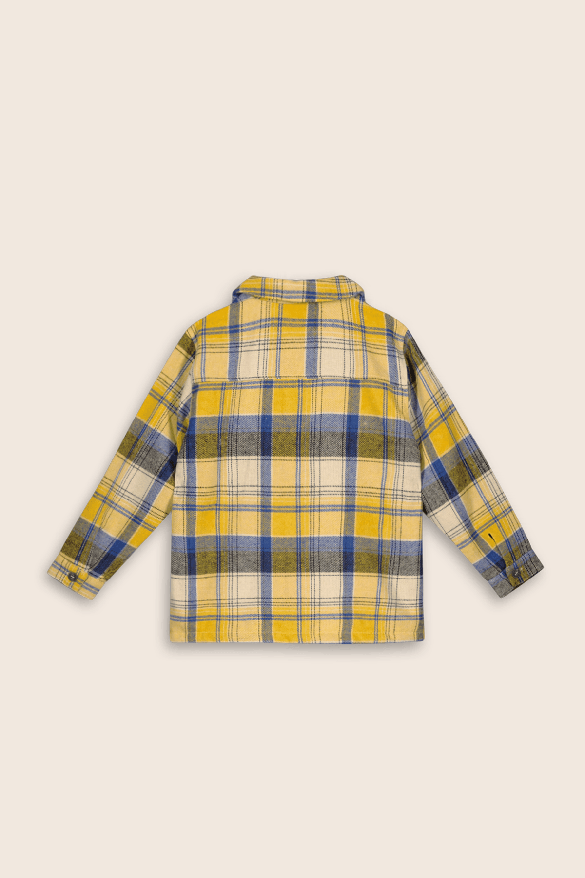 Charlie Ray Blouse Nade Blue Check - LikeFlo