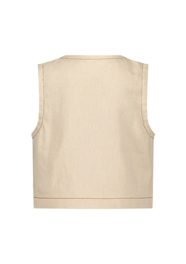 Bobbie The New Chapter gilet ecru - The New Chapter Store