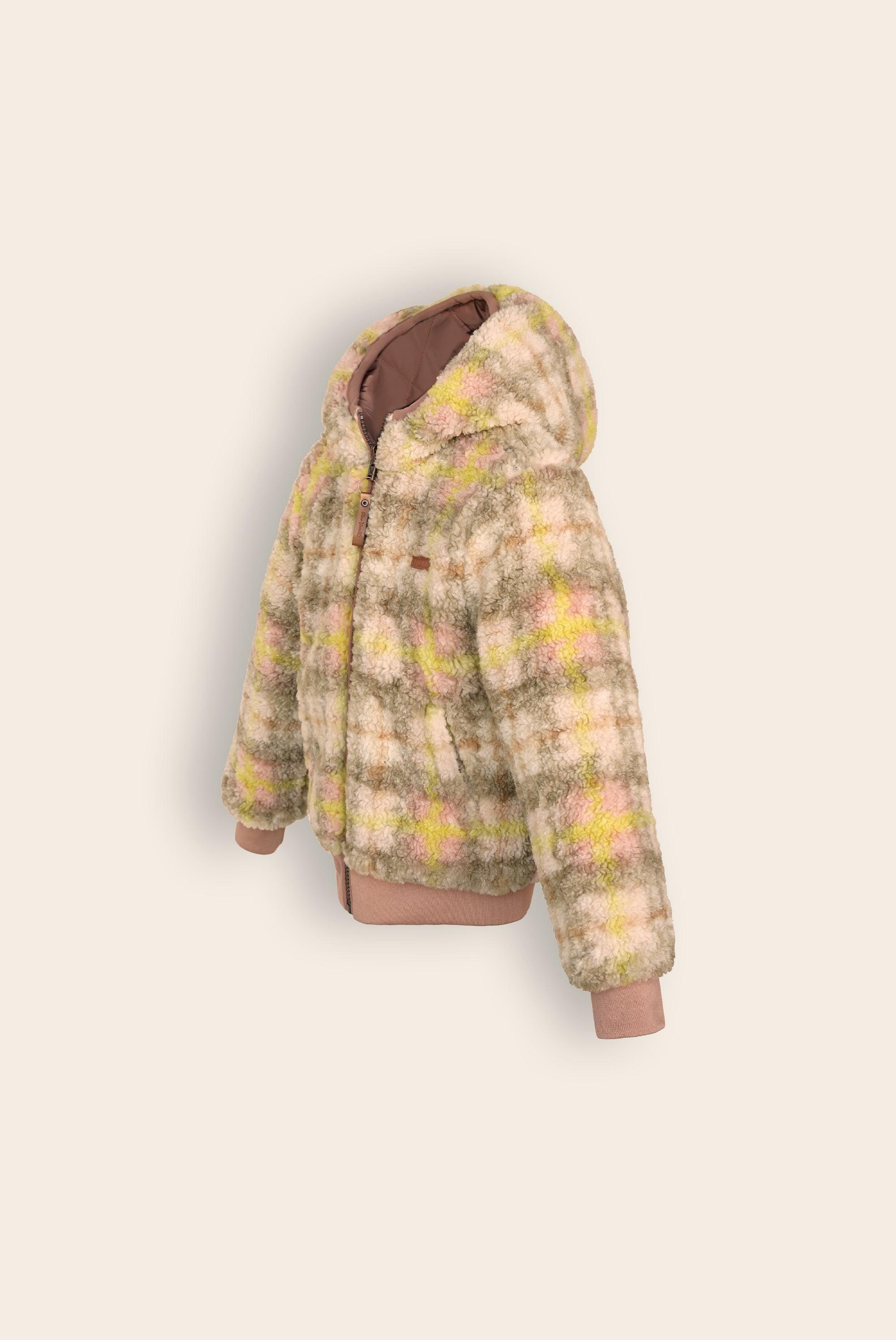 Bomby Reversible Teddy Winterjas - NoNo Kidswear