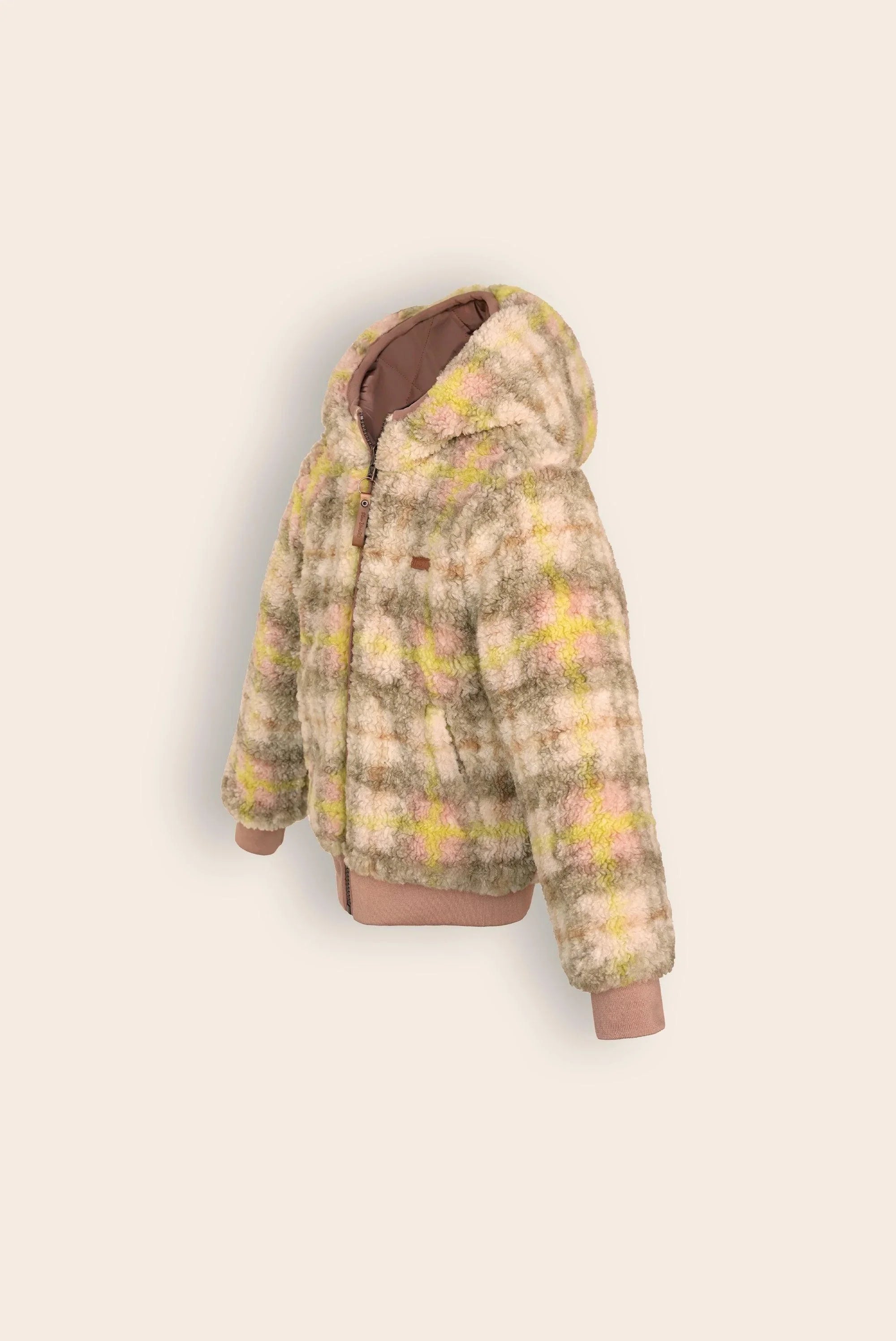 Bomby Reversible Teddy Winterjas - NoNo Kidswear