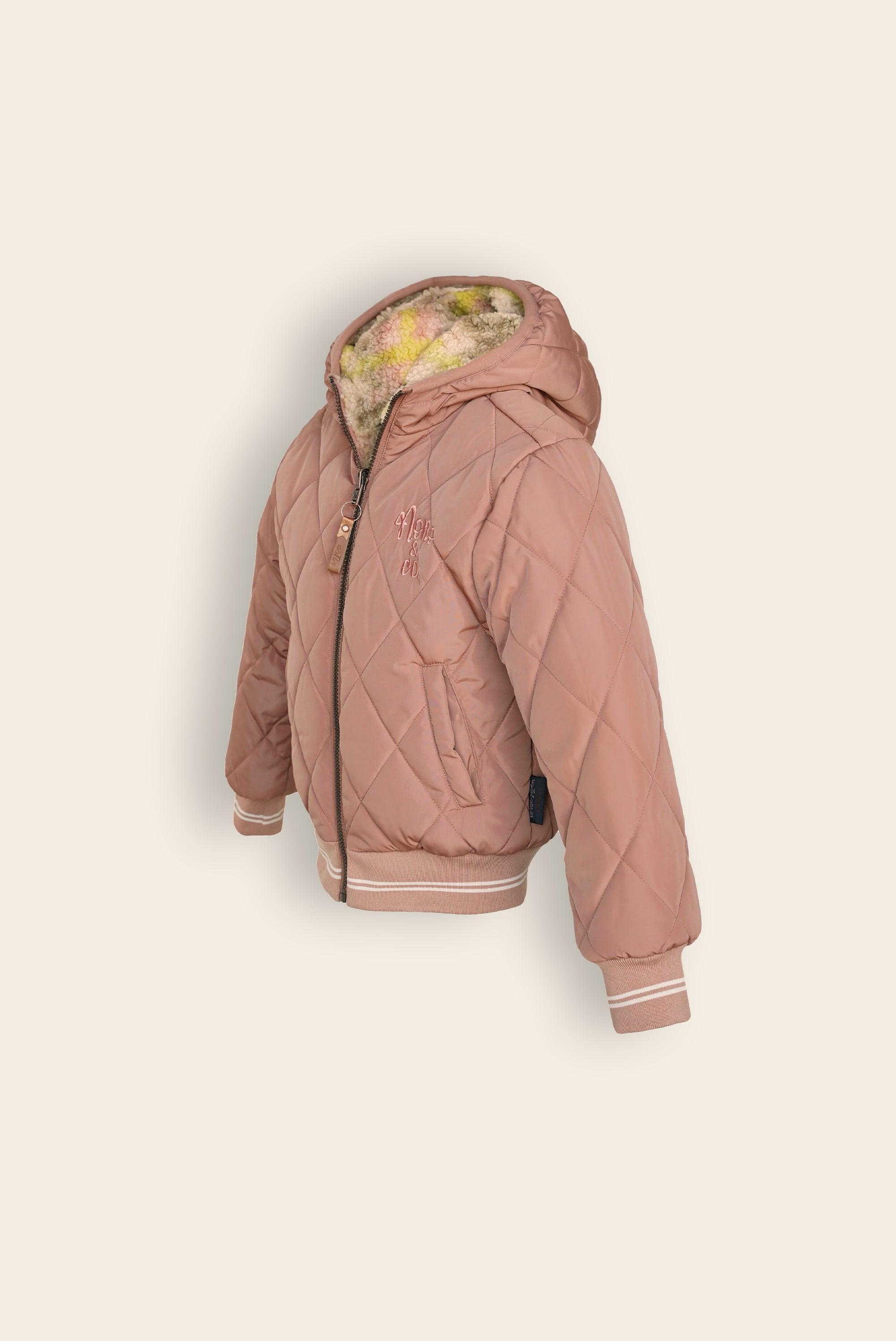 Bomby Reversible Teddy Winterjas - NoNo Kidswear