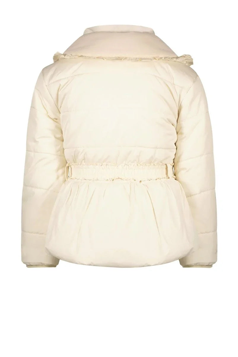 BOPPI belt & balloon coat - Le Chic Fashion