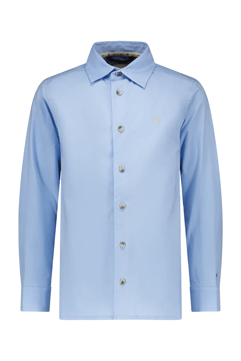 Boris overhemd blauw -Blouses - Red+Blu