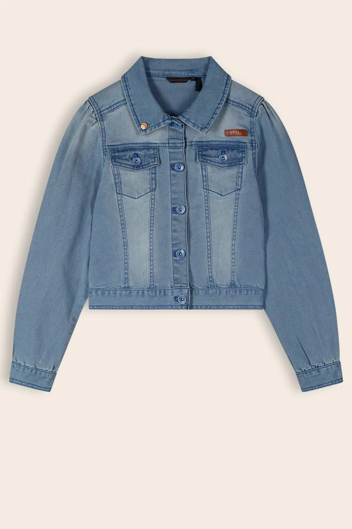 Dove Denim Jasje Blauw - NoNo Kidswear