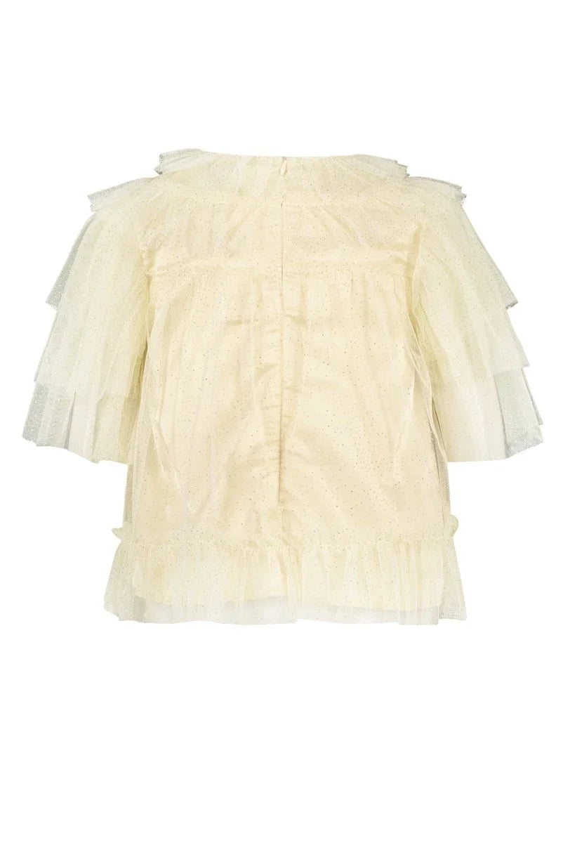 ECLATAR sparkly net blouse Spring/Summer '24 - Le Chic Fashion