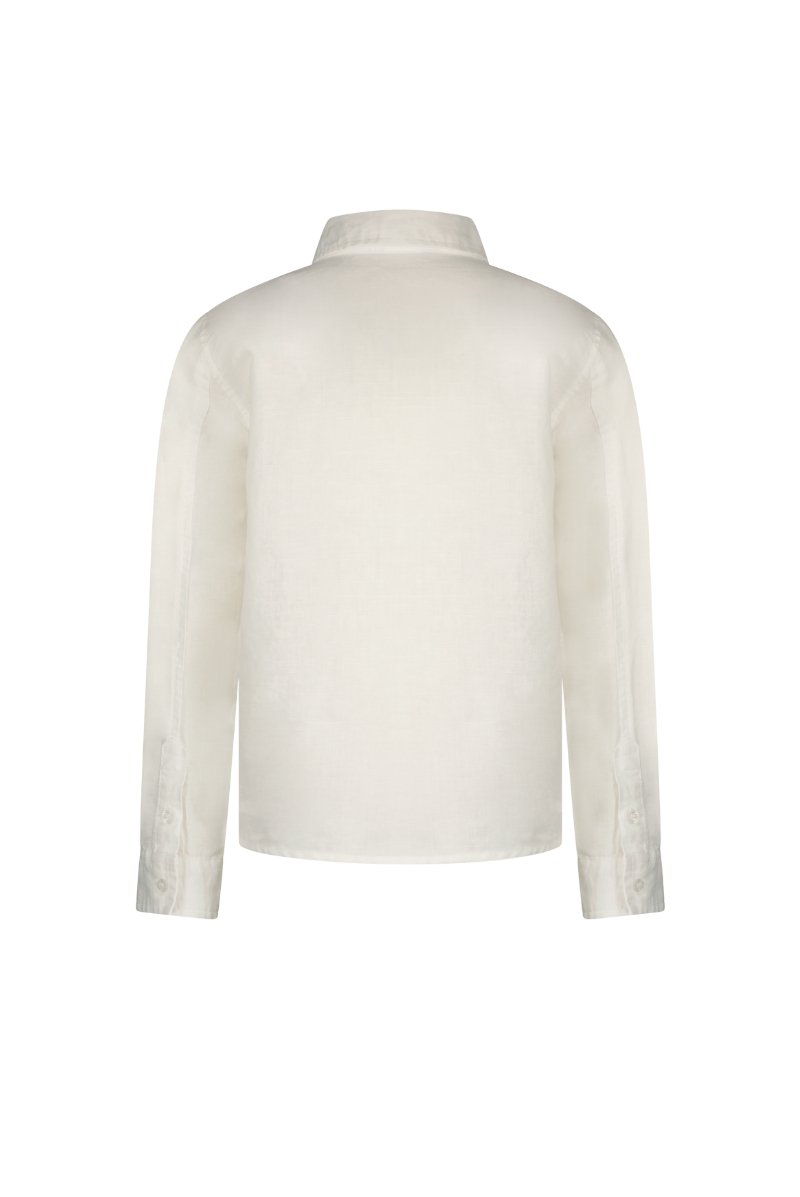 EVI GARÇON long sl. linen shirt - Le Chic Fashion
