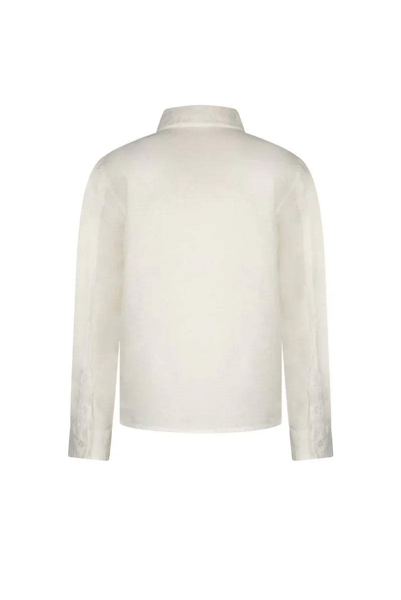 EVI GARÇON long sl. linen shirt - Le Chic Fashion