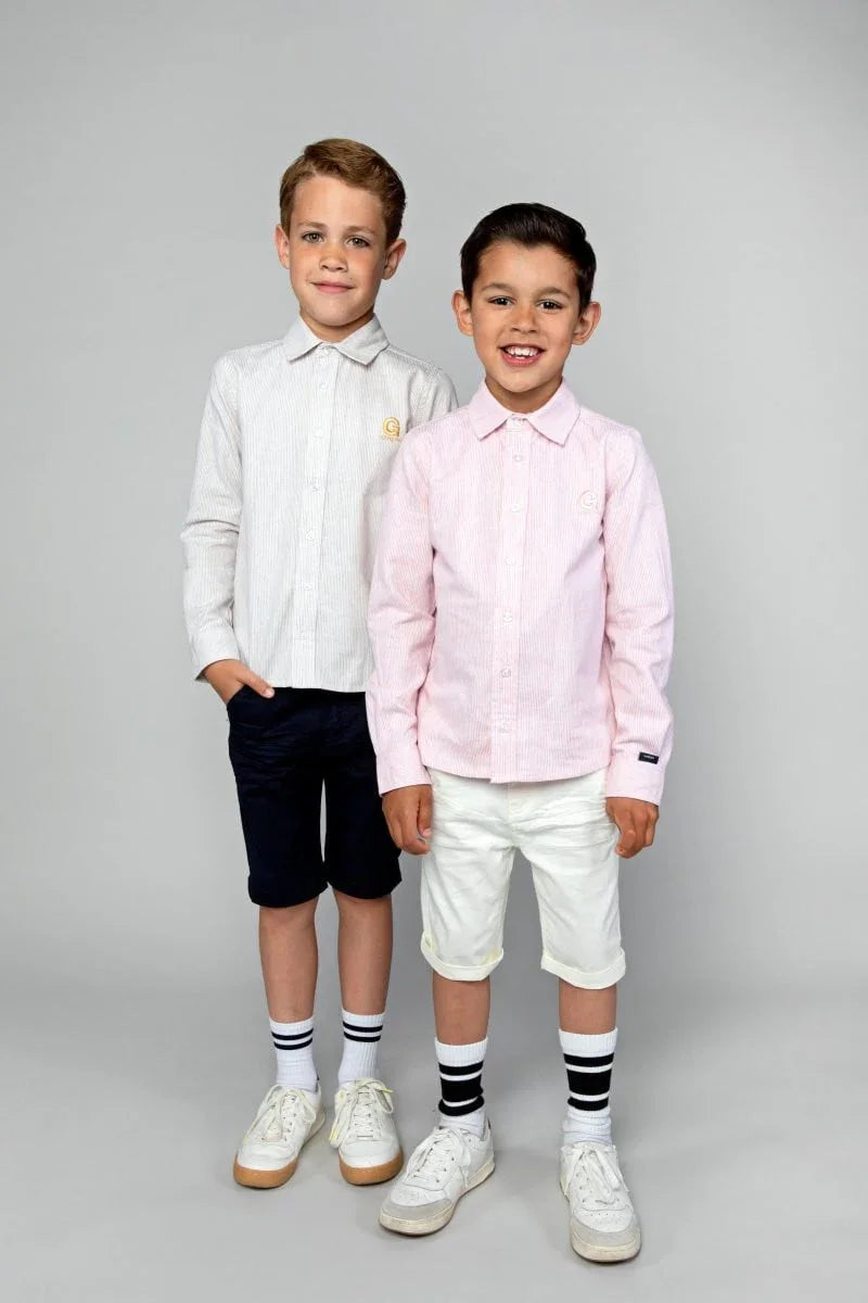 GARÇON striped shirt - Le Chic Fashion