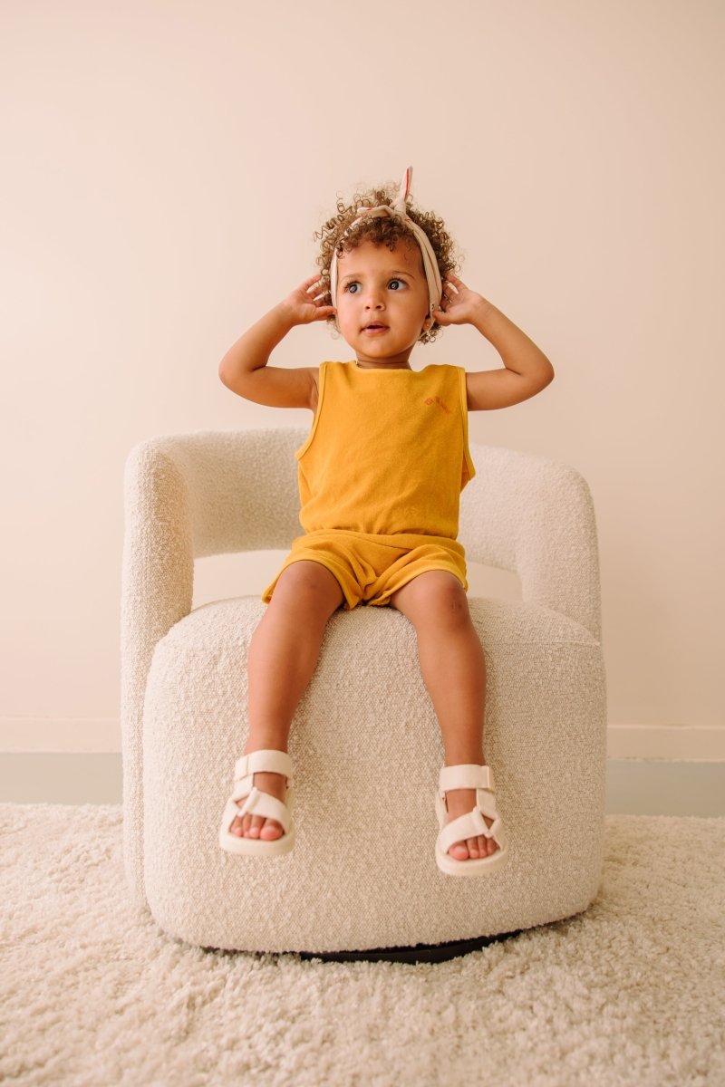 Ezra jumpsuit yellow - The New Chapter Store