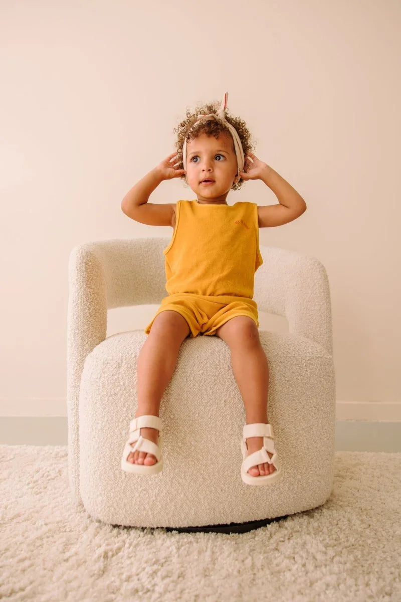 Ezra jumpsuit yellow - The New Chapter Store