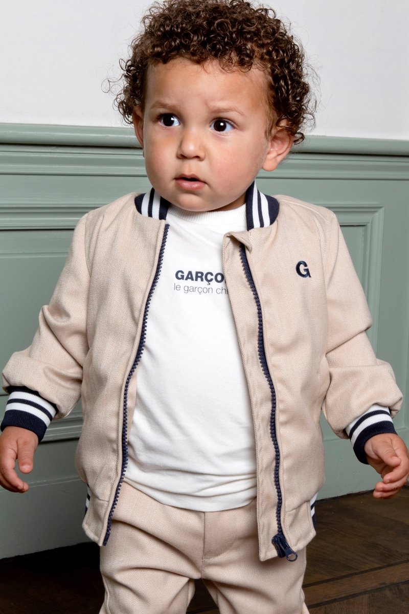 GARÇON baby herringbone short - Le Chic Fashion