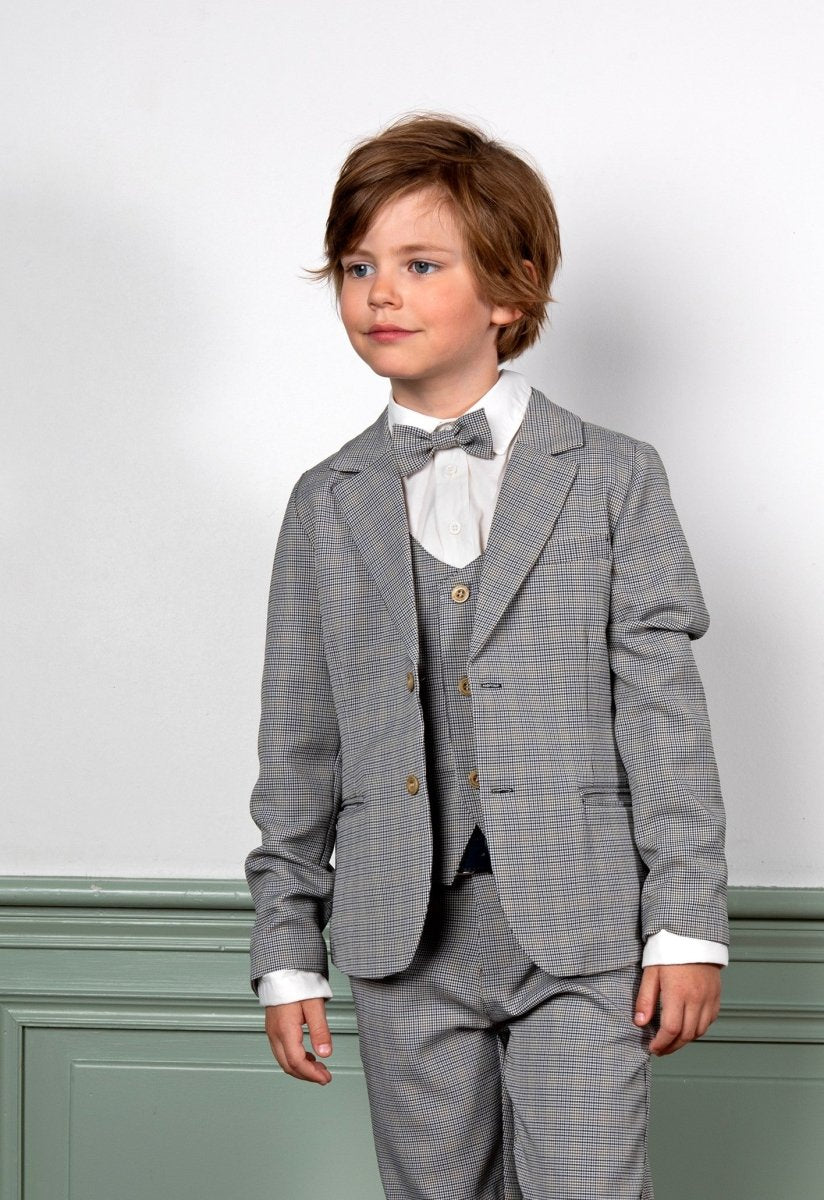 GARÇON check bow tie - Le Chic Fashion