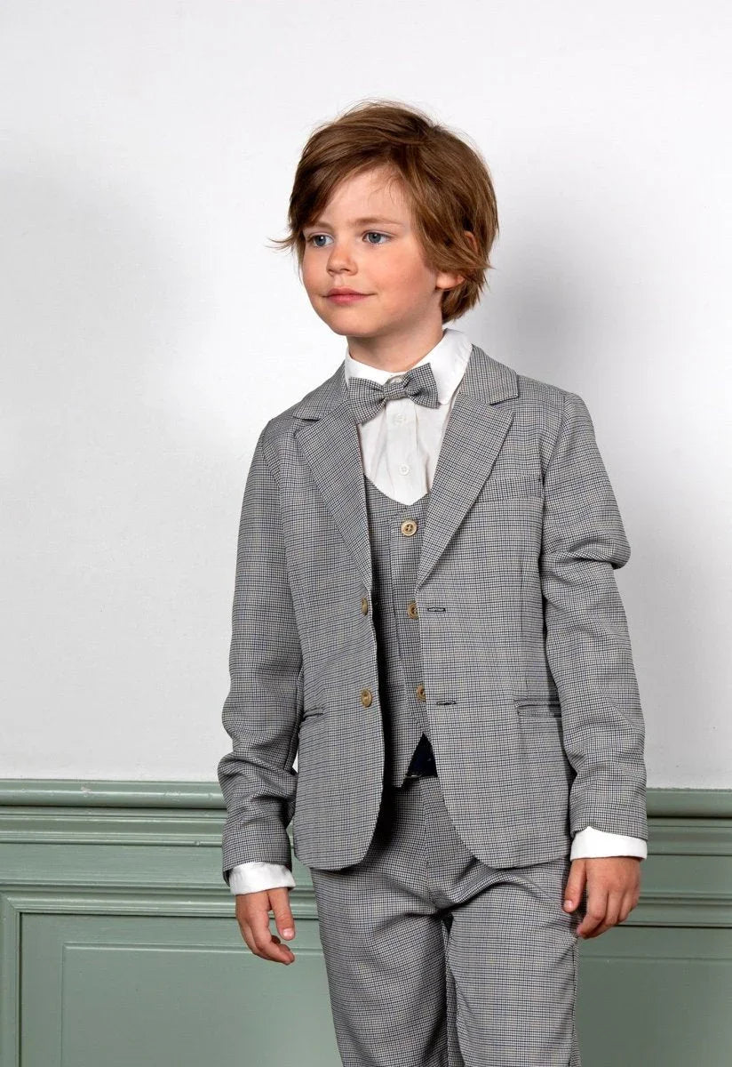 GARÇON check bow tie - Le Chic Fashion