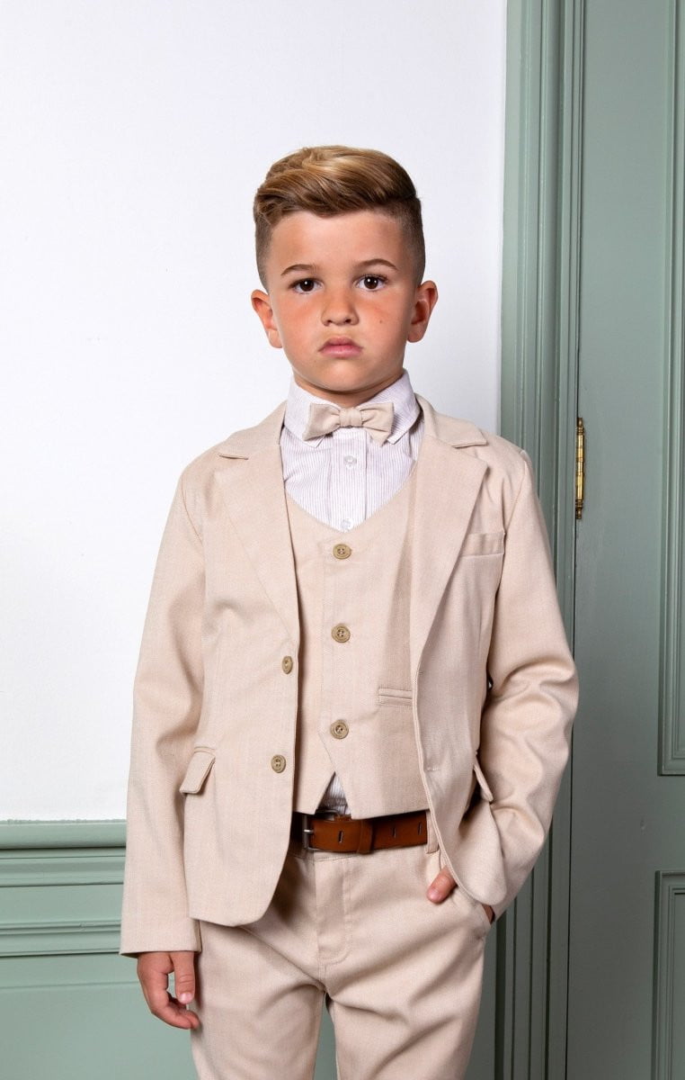 GARÇON herringbone bow tie - Le Chic Fashion