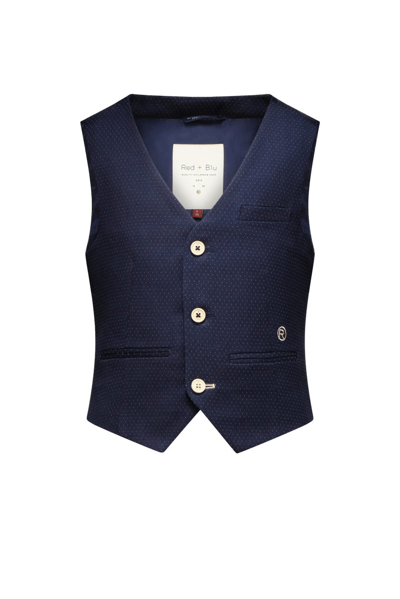 Gavin gilet blauw -Gilets - Red+Blu