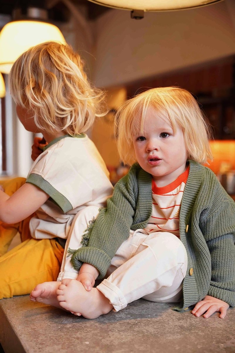 Isabel cardigan green - The New Chapter Store