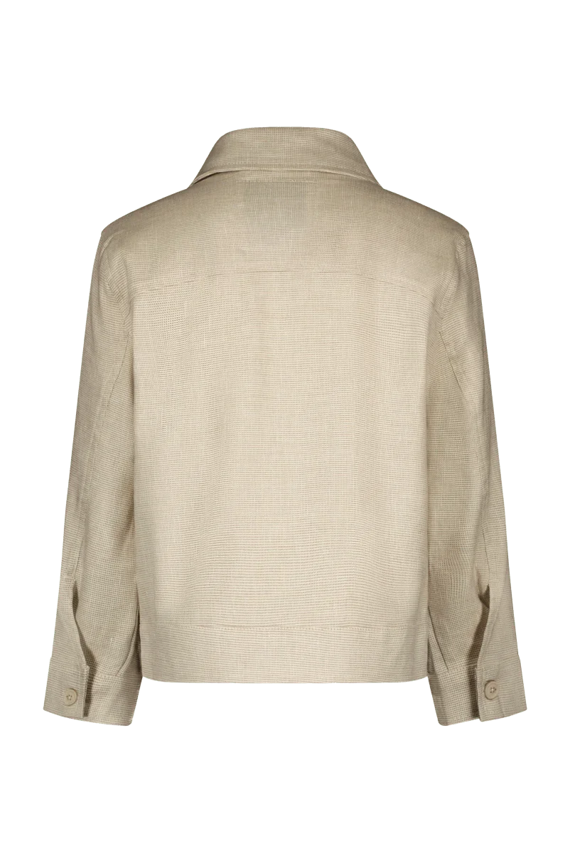 Job jacket gemeleerd zand -Jackets - Red+Blu