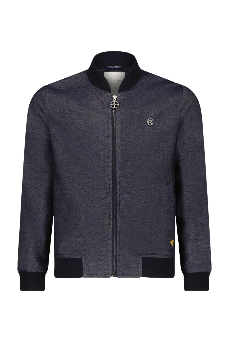 Joshua Bomber indigo -Jackets - Red+Blu
