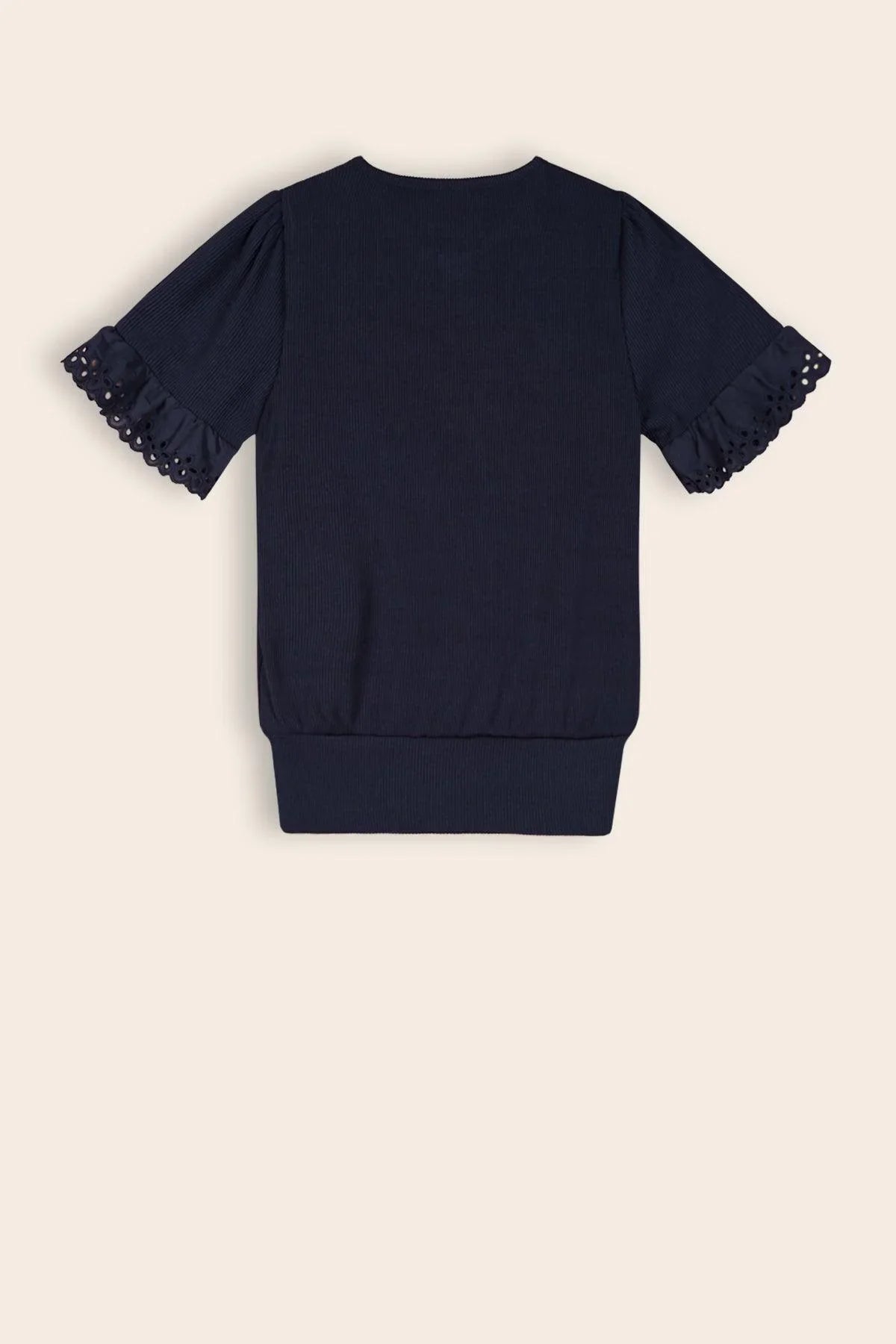 Kaby Rib Top Navy Blazer - NoNo Kidswear
