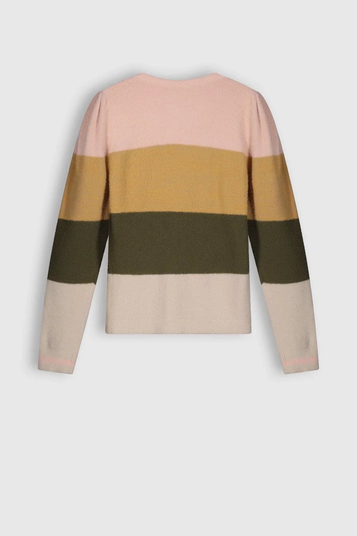 Kamilla Zacht Gebreide Gestreepte Trui - NoNo Kidswear